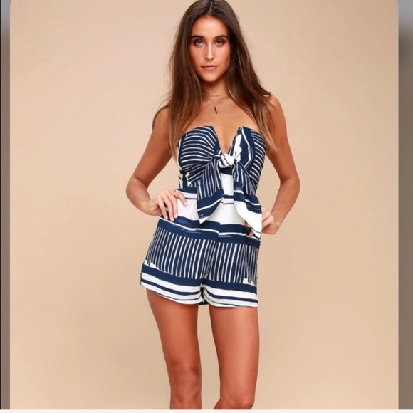 Lulus Pants - NWT Lulus Strapless Romper